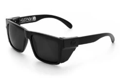 VISE Z87 Sunglasses Black Frame: Black Lens -Heatwave Black Black Angle2 Black