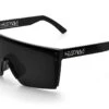 Lazer Face Sunglasses: Black Metal Customs -Heatwave Black Black Metal Black Angle