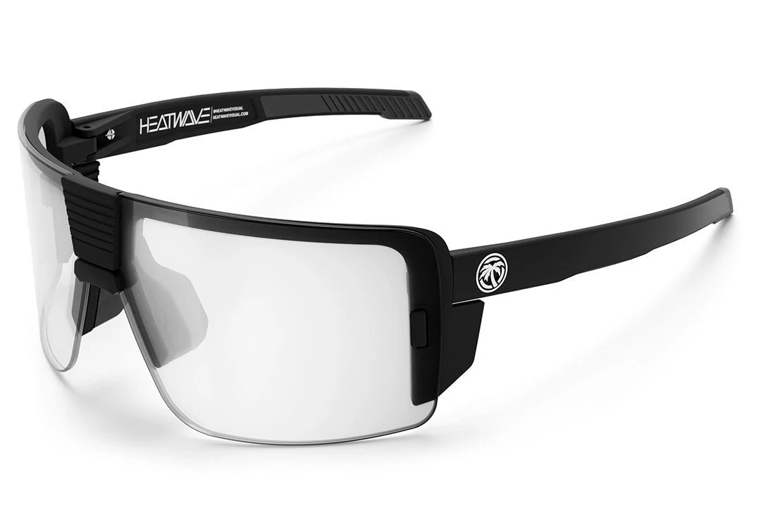 XL Vector Sunglasses: Clear Z87+ XL Vector Sunglasses: Clear Z87+ -Heatwave Black Clear Angle2