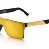 Quatro Sunglasses: Black/Gold Metal Customs -Heatwave Black Gold Metal Gold Angle 75cca198 2381 4418 a628 25befbc095c4