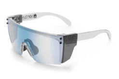 Lazer Face Glasses: CLEAR BLUE LIGHT BLOCKING LENS Z87 -Heatwave Blue Light Blockers Smoke