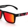 XL VISE Z87 Sunglasses: Cal Fire / Muertos Customs -Heatwave CalFire Sunblast Angle