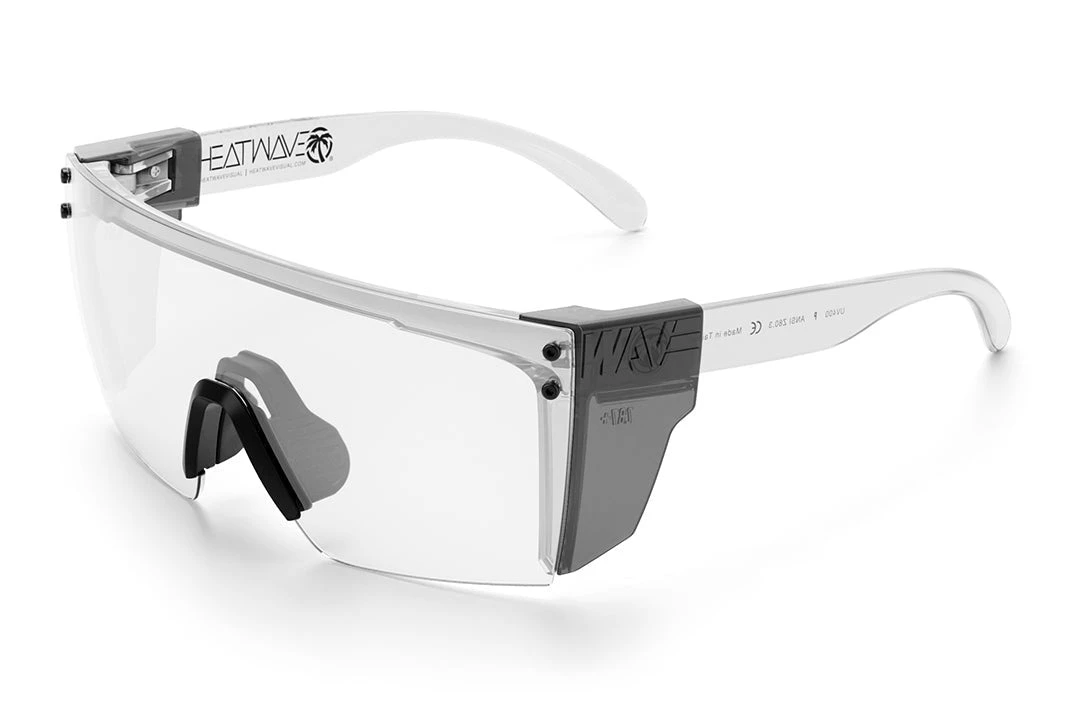 Lazer Face Glasses: CLEAR Z87 Lazer Face Glasses: CLEAR Z87 -Heatwave Clear Clear Angle Smoke