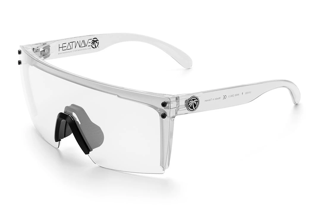Lazer Face Glasses: CLEAR Z87 Lazer Face Glasses: CLEAR Z87 -Heatwave Clear Clear Angle