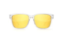 Apollo Sunglasses: Vapor Clear -Heatwave Clear Gold Rush Front