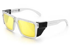 XL VISE Z87 Sunglasses Vapor Clear: -Heatwave Clear Hi Vis Yellow Angle Black b43ab38a 6e68 4e25 8dcb cf81a72664ad