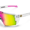 Future Tech Sunglasses: Vapor Clear Frame Spectrum Lens Z87+ -Heatwave Clear Spectrum
