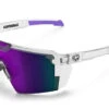 Future Tech Sunglasses: Vapor Clear Frame Ultra Violet Lens Z87+ -Heatwave Clear UltraViolet