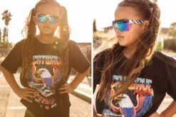 Kids Lazer Face Sunglasses: Fireblade RWB -Heatwave FIREBLADERWB2