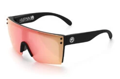 H2O Lazer Face Floating Sunglasses: -Heatwave LazerFace H2O Black Rose Gold Angle