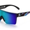 H2O Lazer Face Floating Sunglasses: -Heatwave LazerFace H2O Fireblade Galaxy Angle