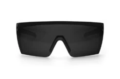 Performance Lazer Face Sunglasses: Black Z87+ -Heatwave LazerFace Perf Black Matte Black Front