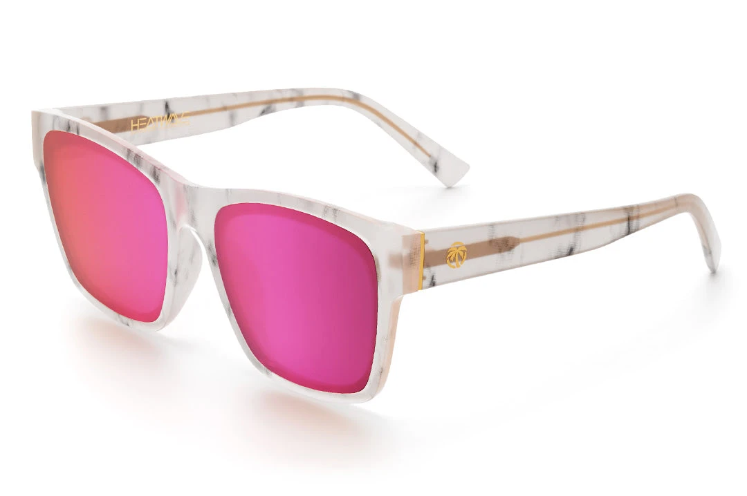 Marylin Sunglasses: Marble Marylin Sunglasses: Marble -Heatwave Marylin Marble Fuschia