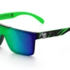 Quatro Sunglasses: Aerosol Green Customs -Heatwave Moto Aerosol UltraViolet 307267cd 76f7 4083 a597 75655ef4a989