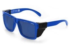 XL VISE Z87 Sunglasses Neon Blue Frame -Heatwave Neon Blue Black 42f8649f d5fe 41b9 a544 e13fdf6ace8c