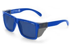 XL VISE Z87 Sunglasses Neon Blue Frame -Heatwave Neon Blue Smoke e1e57d05 256c 4380 b089 b389e964740e