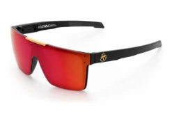 Performance Quatro Sunglasses: Red/Orange Z87+ -Heatwave Quatro Perf Black Matte Firestorm Angle 3163d7ac 57a5 413c 8a0e 57552adc045b