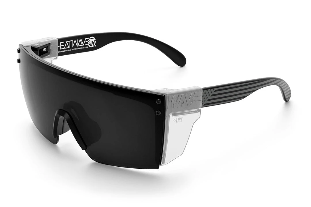 Lazer Face Sunglasses: Stars & Stripes SOCOM z87 Lazer Face Sunglasses: Stars & Stripes SOCOM Z87 -Heatwave Stars Stripes Socom Black Angle Clear