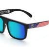 Regulator Sunglasses: Stars And Stripes USA Customs -Heatwave Stars Stripes USA Black Angle 7b97bad8 01d6 4ba0 b973 9d6b1831fec7