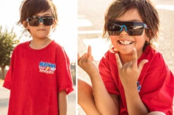 Kids Lazer Face Sunglasses: Static -Heatwave Static Kid