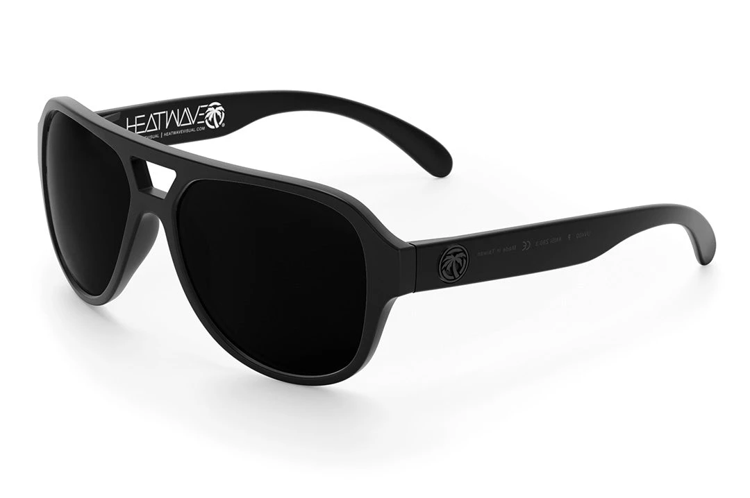 Supercat Sunglasses: Ultra Black Supercat Sunglasses: Ultra Black -Heatwave Supercat Ultra black