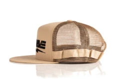 HWV Bolt Rip Stop Trucker Hat -Heatwave Tan hat 3