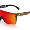 Lazer Face Sunglasses: Tiger Fire Customs -Heatwave Tiger Fire Sunblast Angle