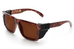 XL VISE Z87 Sunglasses Tortoise Frame: -Heatwave Tortoise Brown Angle Black