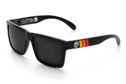 VISE Sunglasses: Turbo Classic Customs -Heatwave Turbo Black Angle