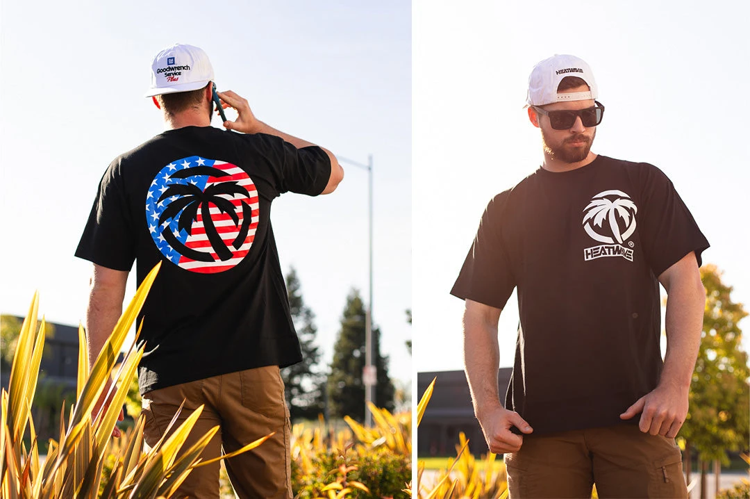 Heat Wave USA T-shirt Heat Wave USA T-shirt -Heatwave USA tshirt