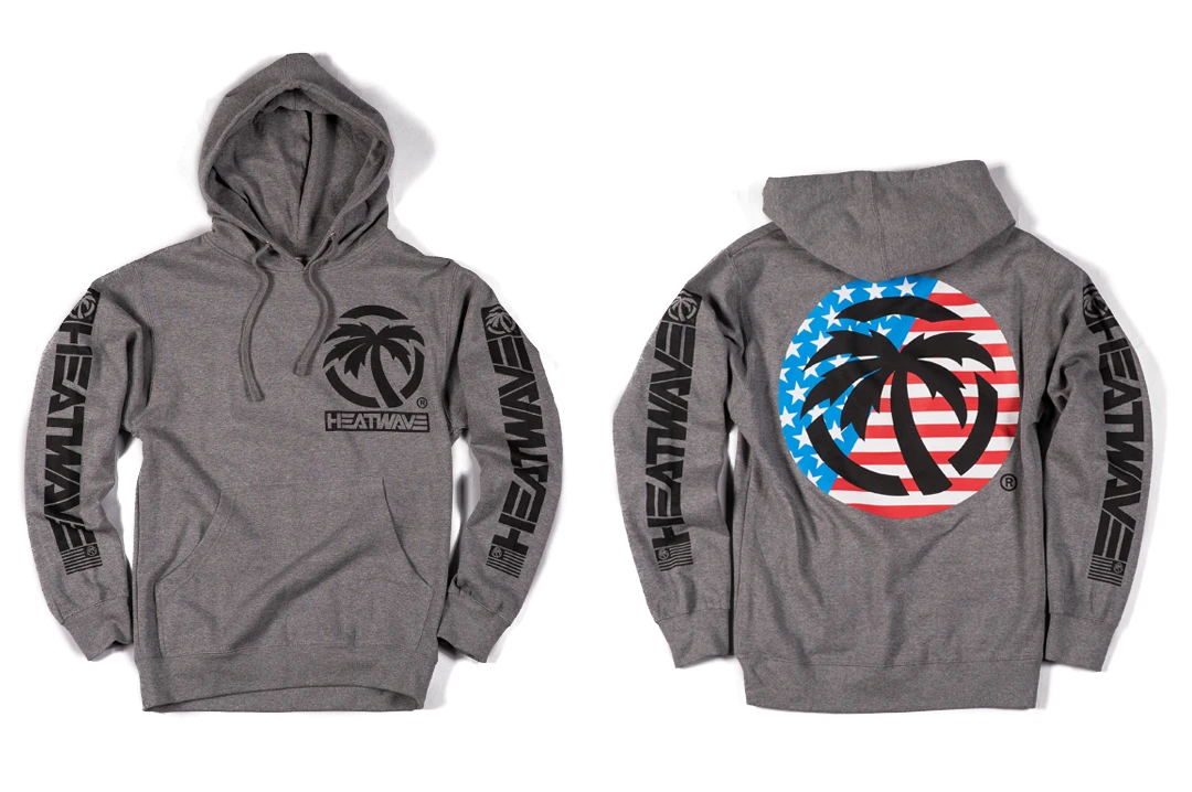 Heat Wave USA Speed Sweatshirt ASH Heat Wave USA Speed Sweatshirt ASH -Heatwave USA ash