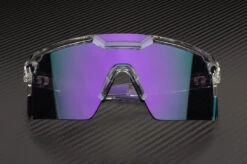 Future Tech Sunglasses: Vapor Clear Frame Ultra Violet Lens Z87+ -Heatwave VAPOR ULTRA V 1