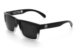 VISE Sunglasses: Vapor Fader -Heatwave Vapor Fader Black Angle