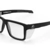 Performance Vise Sunglasses: Anti Fog Clear Lens Z87+ -Heatwave Vise Perf Black Matte Clear Angle Shields d0ce37a1 785d 4b12 aa96 cd6edebbf887