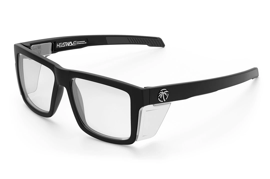 Performance Vise Sunglasses: Anti Fog Clear Lens Z87+ Performance Vise Sunglasses: Anti Fog Clear Lens Z87+ -Heatwave Vise Perf Black Matte Clear Angle Shields d0ce37a1 785d 4b12 aa96 cd6edebbf887