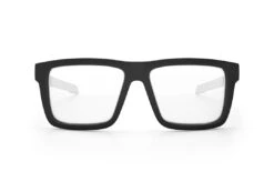 Performance XL VISE Sunglasses Frame: Anti Fog Clear Lens Z87+ -Heatwave Vise XL Perf Black Matte Clear Front