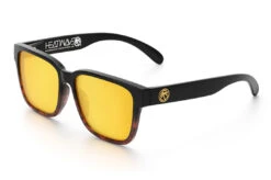 Apollo Sunglasses: WHISKEY FADER -Heatwave Whiskey Fader Gold Rush Angle