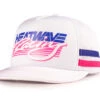 HWV Highlighter Racing Wild Foam Hat -Heatwave Wild White Hat 1