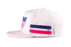 HWV Highlighter Racing Wild Foam Hat -Heatwave Wild White Hat 2