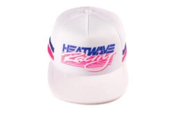 HWV Highlighter Racing Wild Foam Hat -Heatwave Wild White Hat 4