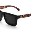 XL VISE Sunglasses: Woodgrain Customs 2 XL VISE Sunglasses: Woodgrain Customs -Heatwave Woodgrain Custom Black Angle