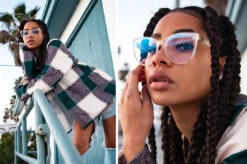 Carat Sunglasses: Clear Sparkle -Heatwave carat clear sparkle 2