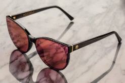 Carat Sunglasses: BLACK -Heatwave carat detail 3