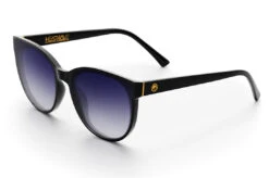 Carat Sunglasses: BLACK -Heatwave carat black render purplerain