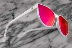 Carat Sunglasses: White -Heatwave caratwhite 1