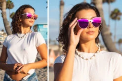 Carat Sunglasses: White -Heatwave caratwhite amanda
