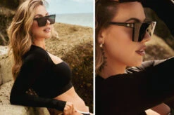 Clarity Sunglasses: BLACK -Heatwave clarity black jayna