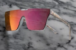 Clarity Sunglasses: Marble -Heatwave clarity marble 2