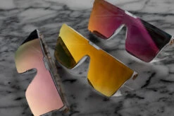 Clarity Sunglasses: Marble -Heatwave clarity marble 43