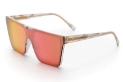Clarity Sunglasses: Marble -Heatwave clarity marble render ROSE